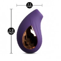 Clitoral Massager, 15 Function, Silicone, PURPLE